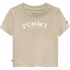 TOMMY HILFIGER βρεφική μπλούζα παιδική KN0KN02146-ABY μπεζ